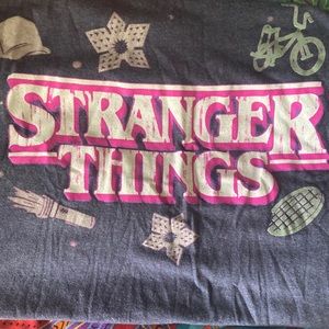 Gently used stranger things Tshirt for all ages and genders